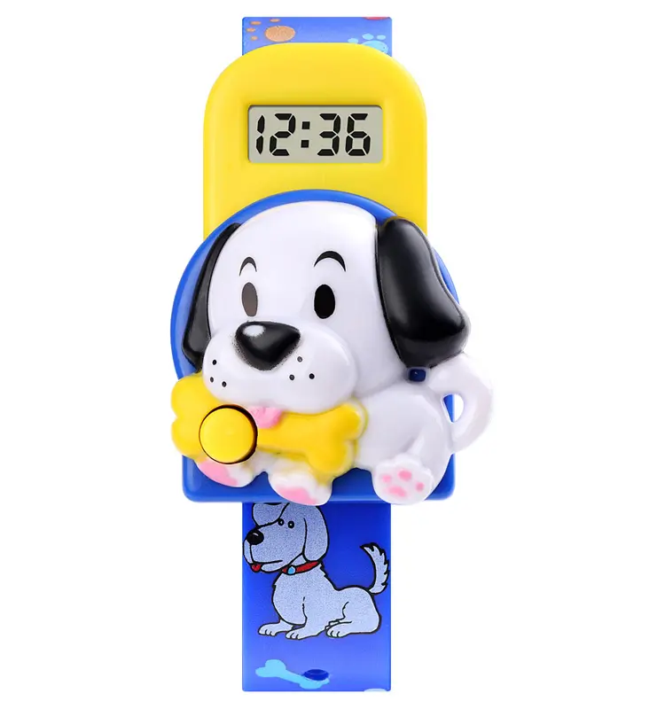 SKMEI 1754 all'ingrosso a buon mercato a forma di cucciolo per bambini guarda un semplice orologio da polso digitale