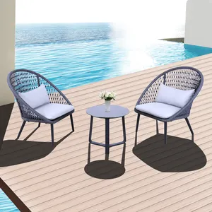 Rope Patio Lounge Set Outdoor家具セットGarden家具バルコニーテラス