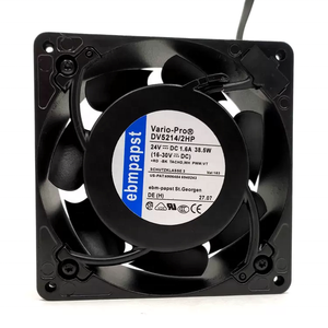 Ebmpapst DV5214/2HP 127x127x38มม. 24V DC 320m 3/H 188CFM 7.2A 38.5W PWM ลูกปืน IP54ลวดตะกั่วอินเวอร์เตอร์พัดลมระบายความร้อนตามแนวแกน - Product Image 2