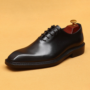 Zapatos de Cuero de Diseño de Lujo 2026 para Hombre - Zapatos Oxford Formales de Negocios de Cuero Genuino de Doble Color para Hombre - Product Image 6