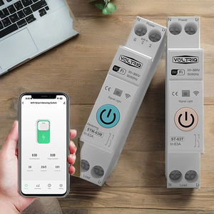 1P+N Tuya App Smart Mini <strong>Circuit</strong> <strong>Breaker</strong> 63A Rated Energy Power Consumption Meter Time Relay Switch Leakage Voltage Protection - Product Image 1