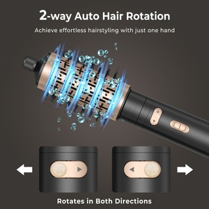 Brosse Soufflante Chauffante Électrique Rotative Automatique pour Cheveux, Lisseur à Air Chaud LED pour Usage Domestique - Product Image 3