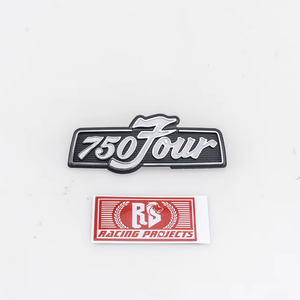 Nouvel emblème de carénage latéral pour CB750 K 73-76, badge en aluminium gauche et droit, autocollants de <span class=keywords><strong>moto</strong></span> - Product Image 3
