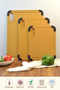 Oem bán buôn gỗ thớt với nước trái cây rãnh đa chức năng kháng khuẩn chaucherie Board đồ dùng nhà bếp đồ dùng - Product Image 5