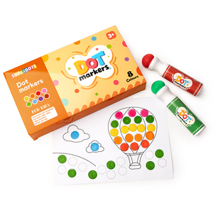 Pennarelli Lavabili SUPERDOTS per Bambini, Marcatori a Base d'Acqua Senza Disordine, Carini per Colorare e Dipingere, Graffiti e Bingo - Product Image 1