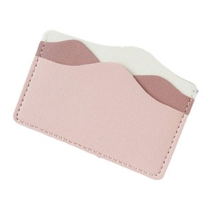 Porte-cartes/étui créatif en cuir PU de style japonais et coréen, motif petit sommet de montagne, de grande valeur, léger, pour cartes de visite - Product Image 5
