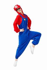 Disfraz <span class=keywords><strong>de</strong></span> Halloween <span class=keywords><strong>de</strong></span> Super <span class=keywords><strong>Mario</strong></span> <span class=keywords><strong>Bros</strong></span> para mujer, vestido Sexy <span class=keywords><strong>de</strong></span> fontanero, disfraz <span class=keywords><strong>de</strong></span> adulto, vestido <span class=keywords><strong>de</strong></span> fantasía - Product Image 4