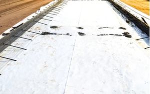 מחיר המפעל ללא ארוג pp רכבת ייצור מטמנה geotextiles - Product Image 3