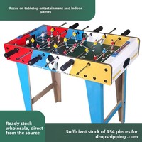 Table de football miniature en bois pour enfants, personnalisable, vente en gros depuis l'usine de Ningbo, Zhejiang