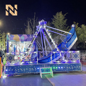 Manège Thème Neige : Bateau <span class=keywords><strong>Pirate</strong></span> 8-12 Places pour Centres Commerciaux Intérieurs et Extérieurs, Fêtes Foraines - Product Image 2