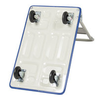 Carretilla Plegable de Acero Inoxidable, Plataforma Móvil, Carro de Mano, Giratoria 360 Grados, OEM, Herramientas de Almacenamiento
