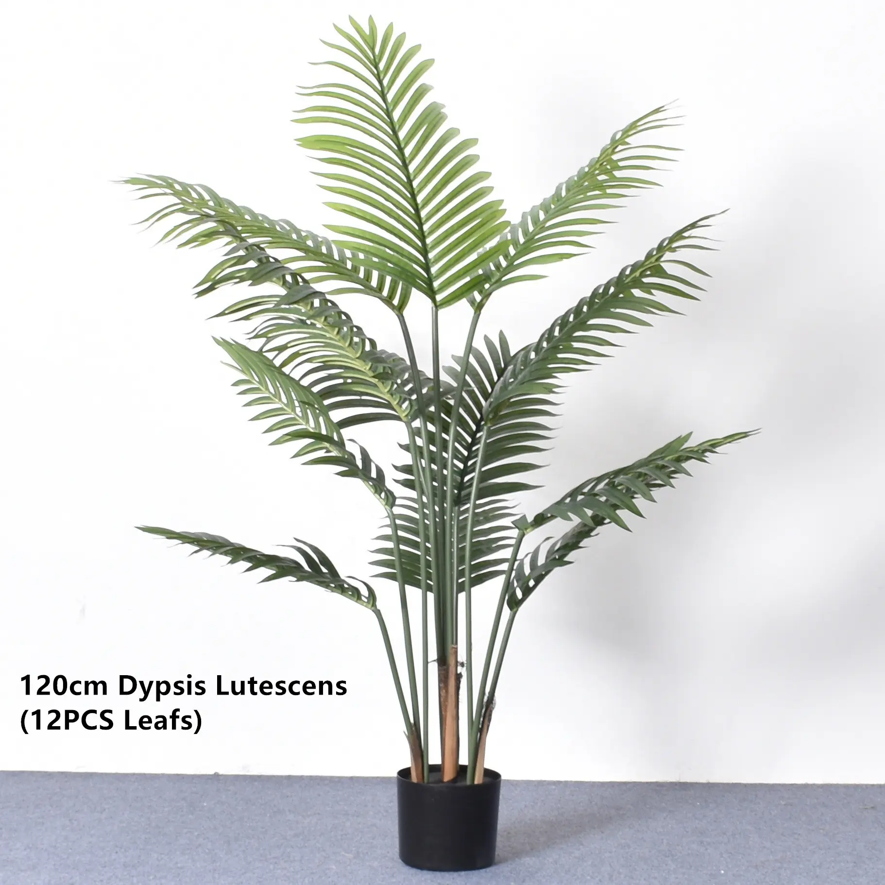 인공 Dypsis Lutes 나무 식물 장식 가짜 열대 야자수 식물 완벽한 가짜 Dypsis Lutescens 식물 실내 나무