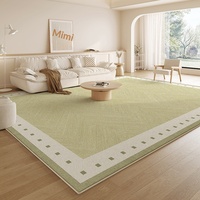 Tapis de salon chic et moderne, tapis de canapé/table basse, usage domestique, résistant à l'usure, antidérapant, tapis de chevet de chambre à coucher, motif géométrique carré