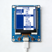 Maßgefertigtes 128x64 Monochrom IPS TFT LCD-Modul mit 500 Nits Helligkeit für Drucker & Kopierer Bedienfelder