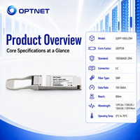 Transceiver LC Jarak Jauh dengan Kompatibilitas Tinggi untuk Peningkatan Port Switch Ethernet 100G QSFP28 100G ZR4