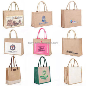 Logo personnalisé sac fourre-tout en coton écologique longue corde poignée fermeture à glissière à la mode lettre Type épaule fronde - Product Image 5