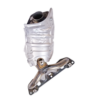 Convertisseurs catalytiques à trois voies Yueyang pour Nissan Teana 2.0, section avant, 2009-2012, Euro 1-6, surface en acier inoxydable poli, certifié EPA