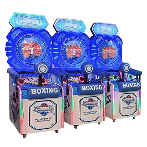 Machine de boxe électronique d'arcade à monnayeur pour entraînement de force et divertissement de rue - Product Image 1