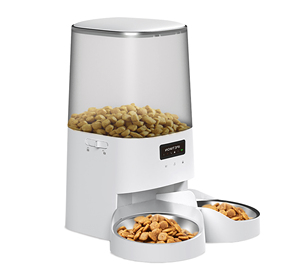 CITICITY - Comedero Elevado Automático para Mascotas, Plegable, de Acero Inoxidable, Libre de BPA, Tazón Práctico para Comida de Mascotas - Product Image 2