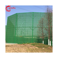 Filet pare-vent anti-poussière 100% HDPE |   Filet de protection direct usine pour l'agriculture et la construction