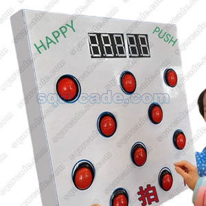 Juego interactivo Whack-A-Mole, parque infantil de madera, prueba de reacción de calentamiento, 1 año de garantía, idioma Inglés - Product Image 3