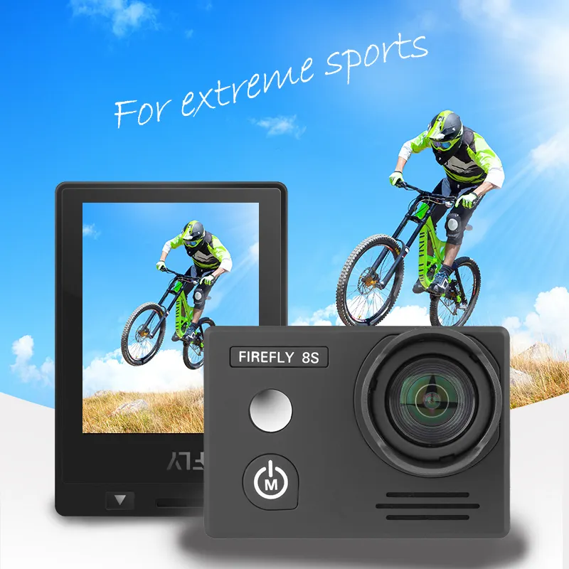 Hot sale Orignal hawkeye firefly 8s Action Camera FHD 4K/30FPS WiFi EIS Ambarella A12 Chipset Waterproof 1080P Pro Sport Camera
