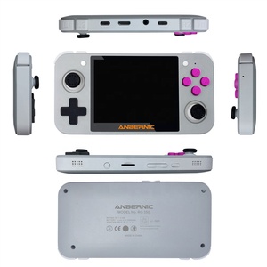 Mini consolas de videojuegos Anbernic <span class=keywords><strong>RG350</strong></span> de bolsillo, multifunción, salida de TV 4K, pantalla de 3,5 pulgadas, reproductores de juegos portátiles de 64 bits - Product Image 1