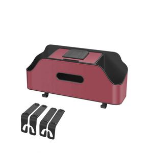 Custom Logo Luxury Car Back Seat Organizer Backseat Storage Box Tissue <b>Holder</b> Cup Bottle <b>Holder</b> Auto Car Seat Back Storage <b>Bag</b> - Product Image 6