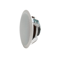 Haut-parleur de plafond PA large bande Spon NAC-131 6 Watts 100 Volts, cône en papier 1x6 pouces, réponse en fréquence 80Hz-18KHz, boîtier métallique, SNR 80dB, 2 unités