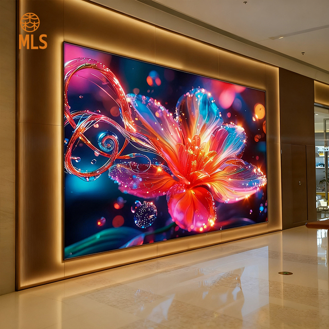 High Brightness COB Indoor LED Screen 4K 8K Full Color LED Video Wall P0.9/P1.2/P1.5 Pitch for Mall Airport Meeting Room