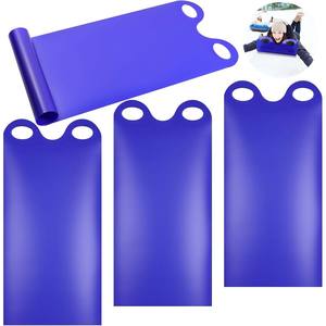 Portable HDPE neige curseur tapis Durable Flexible <span class=keywords><strong>volant</strong></span> tapis pliable enroulable traîneaux jouets d'hiver pour enfants et adultes - Product Image 6