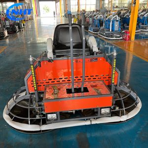 Truelle mécanique autoportée Junyou haute performance 27 CV, 8 lames, diamètre de travail 1000 mm, à essence, faible coût d'entretien, finition lisse - Product Image 1