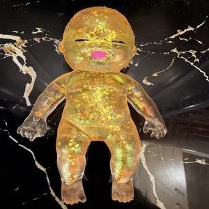 Muñecos Antiestrés de TPR con Purpurina al por Mayor - Juguetes de Rebote Lento en Colores Surtidos para Niños y Adultos - Product Image 6
