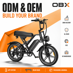 Bici Elettrica da Montagna OBX G60 (Magazzino USA) 1000W 48V 20Ah 960Wh per Adulti, Pneumatici Fat da 20 Pollici - Preordine - Product Image 2