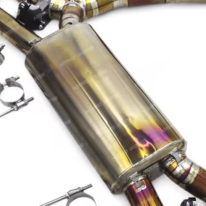 Escape de aleación de titanio con sonido gruñido Catback para <span class=keywords><strong>Bmw</strong></span> <span class=keywords><strong>M8</strong></span> F91 F92 F93 4,4 T S63 <span class=keywords><strong>V8</strong></span> con válvulas de silenciador accesorios de coche tubos - Product Image 5