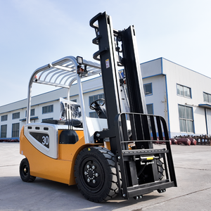 भारी शुल्क 2.5-3 टन बैटरी इलेक्ट्रिक फोर्कलिफ्ट स्टील चेसिस ठोस टायर निर्माण संयंत्र वोरकाई सीडी30c 3-9 मीटर उठाने - Product Image 2