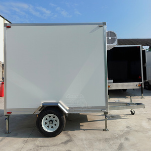 Refrigerated Beer Trailer Refrigerated Trailers Small Unit Refrigerated Container Trailer Meat Hook Refrigerated Trailer - Product Image 4