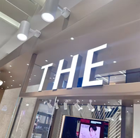 Letras de Canal LED 3D Personalizadas de Acero Inoxidable, Letreros Acrílicos de Alta Luminosidad con Iluminación Frontal para Centros Comerciales, Tiendas y Paredes Exteriores