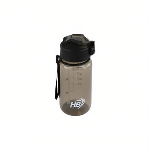 Transparent <b>Black</b> 550ml Drop-Proof Sports <b>Water</b> <b>Bottle</b> - Product Image 2