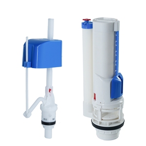 Ensemble de vanne de remplissage universelle pour toilettes à entrée par le bas, avec corps en plastique durable et flotteur réglable pour un fonctionnement silencieux du réservoir - Product Image 5