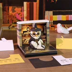 Bloc de Notas 3D Magic Doctor, Calendario con Diseño de Búho, Decoración de Escritorio, Papelería de Lujo para la Escuela, Regalo de Cumpleaños Personalizado para Niños - Product Image 4