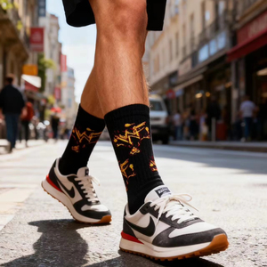 Tùy Chỉnh Người Đàn Ông Của Dệt Kim Vớ Thể Thao Với Khăn Cơ Sở Mùa Đông Vớ Bông Cho Bóng Rổ - Product Image 2