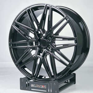 Bku forgé 5x120.65 roues pour <span class=keywords><strong>Chevrolet</strong></span> <span class=keywords><strong>Corvette</strong></span> <span class=keywords><strong>C7</strong></span> C6 C8 C5 ZR1 Z06 19 20 21 22 pouces jantes argent brossé Concave roue en alliage - Product Image 3