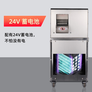 เครื่องคั้นน้ำอ้อย สแตนเลส รูป้อนขนาด 60 มม. เครื่องสกัดน้ำอัตโนมัติเชิงพาณิชย์สำหรับธุรกิจอาหาร - Product Image 3