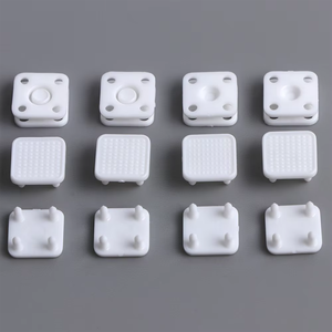 Botones a Presión Cuadrados de Plástico No Conductivos a Precio de Fábrica como Accesorio para Prendas de Vestir y Ropa de Trabajo - Product Image 4