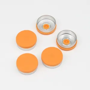 20mm Orange Aluminum-plastic Medicine Vial Caps for Sale