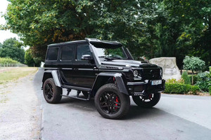 Pour la Mercedes-Benz Classe G W463 G63 <span class=keywords><strong>AMG</strong></span> G65 <span class=keywords><strong>G500</strong></span> Kit de carrosserie Wheeleyebrow en fibre de carbone de style <span class=keywords><strong>4X4</strong></span> amélioré - Product Image 2