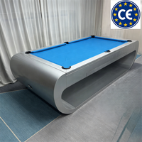 Table de billard de tournoi de 7 pieds sur mesure pour la maison, rails en bois massif, plateau en ardoise, design multifonctionnel, qualité professionnelle