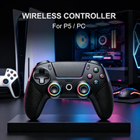 Nuevo Controlador de Juegos para PS5 - Joystick y Gatillos con Efecto Hall, Altavoz Integrado, Turbo y Programación Macro, Conector de Audio de 3.5mm