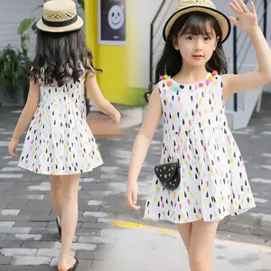 OEM Ethiopia Wedding Clamp Children Girls Summer Dress